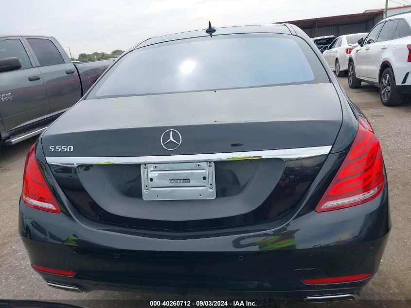 2014 Mercedes-Benz S 550 VIN: WDDUG8CB4EA007758 Lot: 40260712