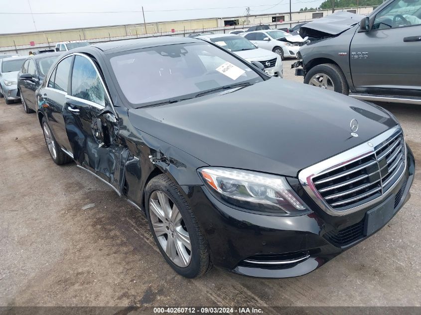 2014 Mercedes-Benz S 550 VIN: WDDUG8CB4EA007758 Lot: 40260712