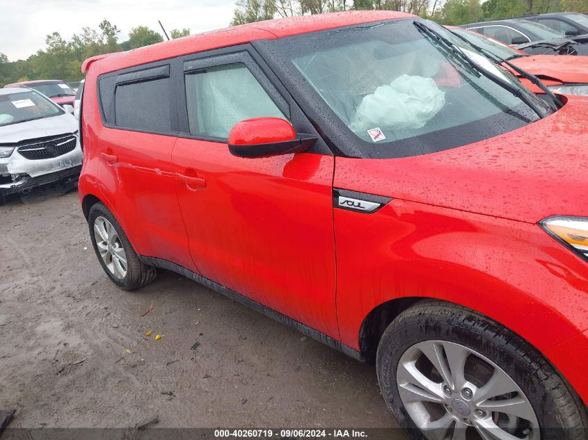 2016 Kia Soul + VIN: KNDJP3A5XG7852823 Lot: 40260719