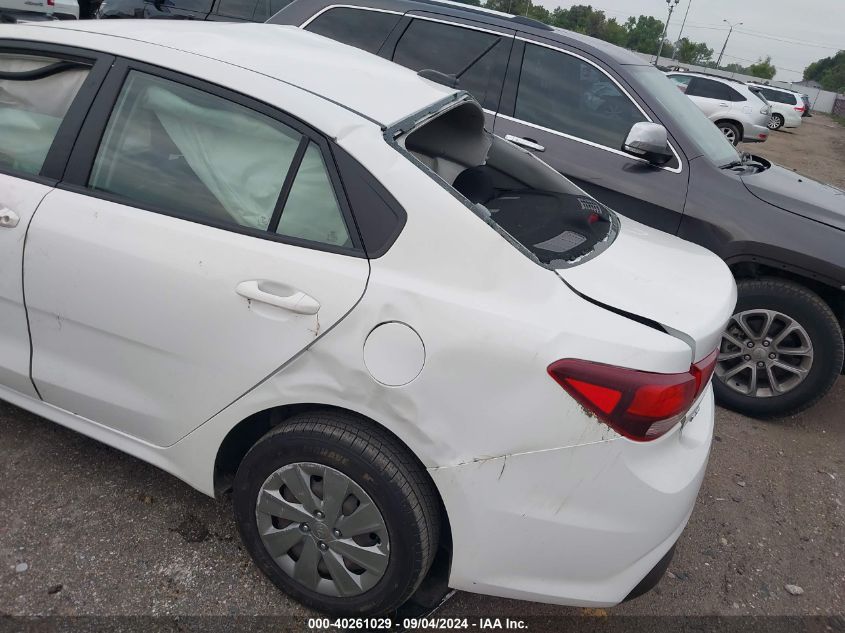 2020 Kia Rio Lx VIN: 3KPA24AD5LE313502 Lot: 40261029