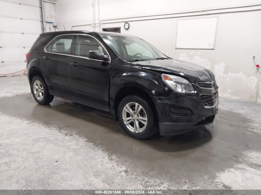 2016 CHEVROLET EQUINOX LS - 2GNFLEEK2G6127513