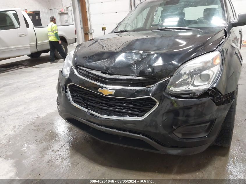 2016 Chevrolet Equinox Ls VIN: 2GNFLEEK2G6127513 Lot: 40261046