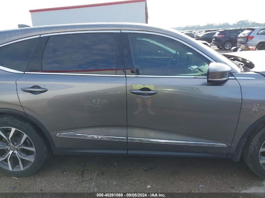 2022 Acura Mdx A-Spec VIN: 5J8YE1H0XNL041743 Lot: 70682304