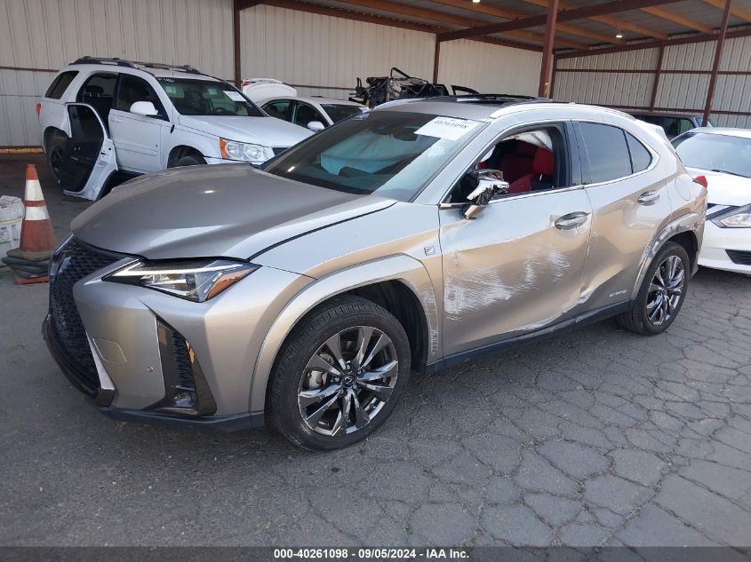 VIN JTHR9JBH8N2063251 2022 Lexus UX 250H, F Sport no.2