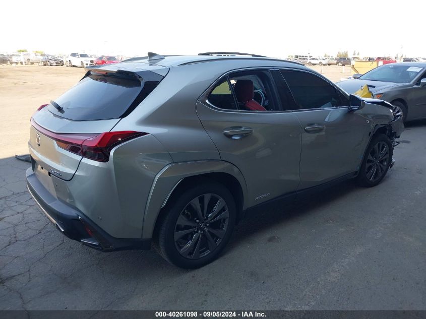 VIN JTHR9JBH8N2063251 2022 Lexus UX 250H, F Sport no.4