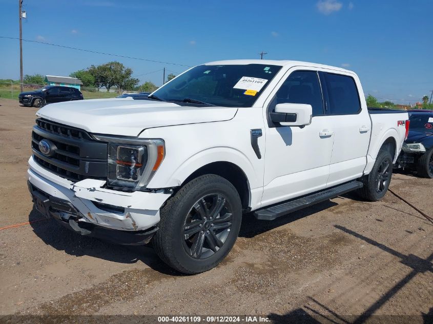 2022 Ford F150 Supercrew VIN: 1FTFW1E89NFA11063 Lot: 40261109