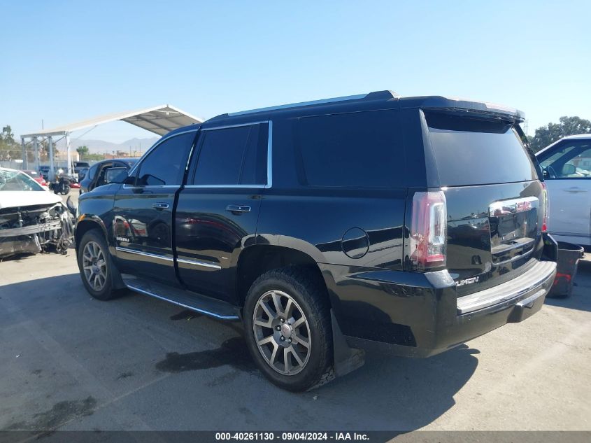 2016 GMC Yukon Denali VIN: 1GKS2CKJ9GR101283 Lot: 40261130