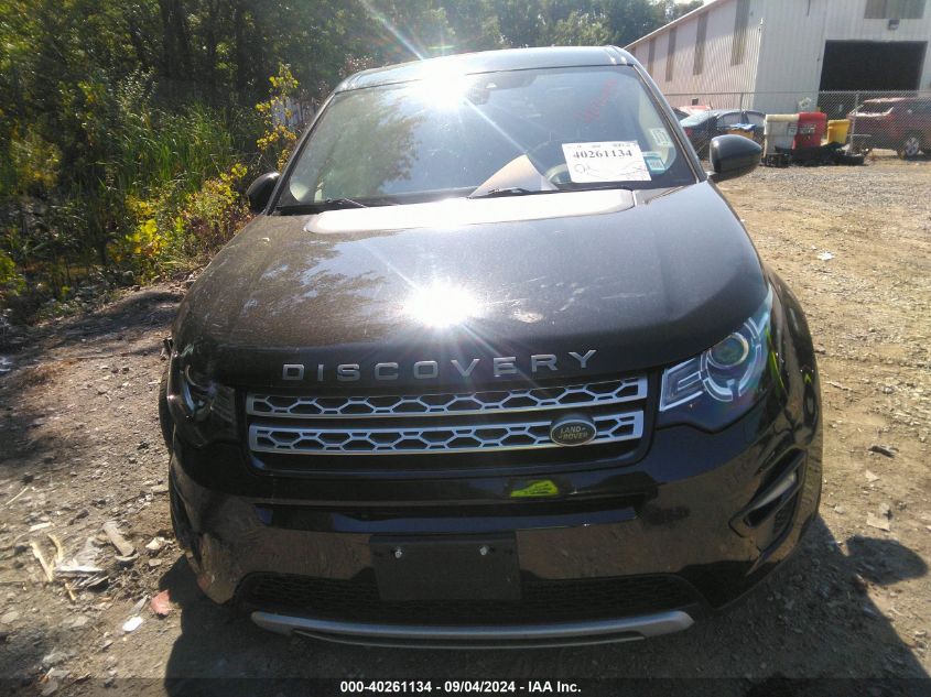 2017 Land Rover Discovery Sport Hse VIN: SALCR2BG6HH666505 Lot: 40261134