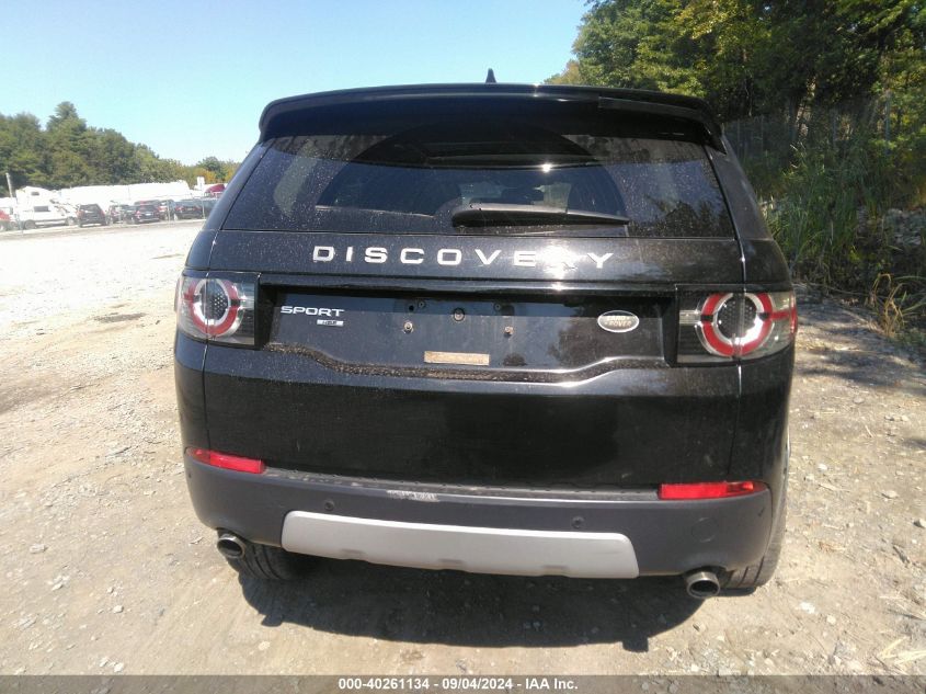 2017 Land Rover Discovery Sport Hse VIN: SALCR2BG6HH666505 Lot: 40261134