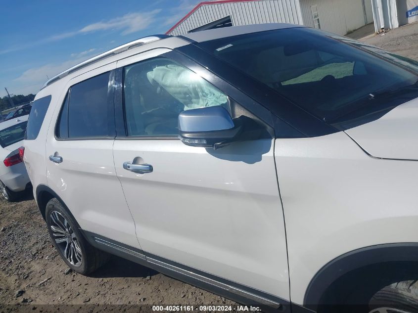 2018 Ford Explorer Platinum VIN: 1FM5K8HT5JGC81374 Lot: 40261161