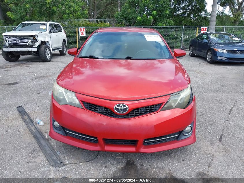 2013 Toyota Camry Se VIN: 4T1BF1FK5DU668957 Lot: 40261274