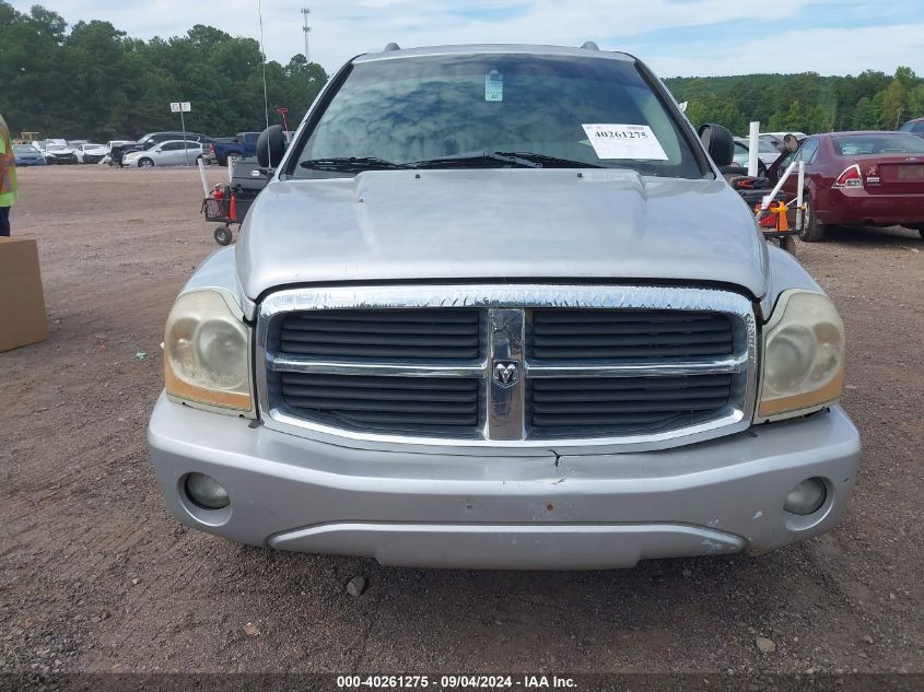 2005 Dodge Durango Limited VIN: 1D4HD58D95F624267 Lot: 40261275