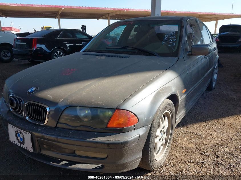 2001 BMW 325I VIN: WBAAV33401FU88528 Lot: 40261334