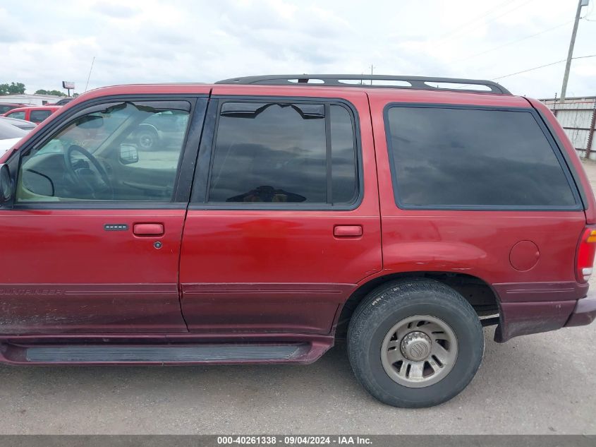 1999 Mercury Mountaineer VIN: 4M2ZU52P8XUJ40216 Lot: 40261338