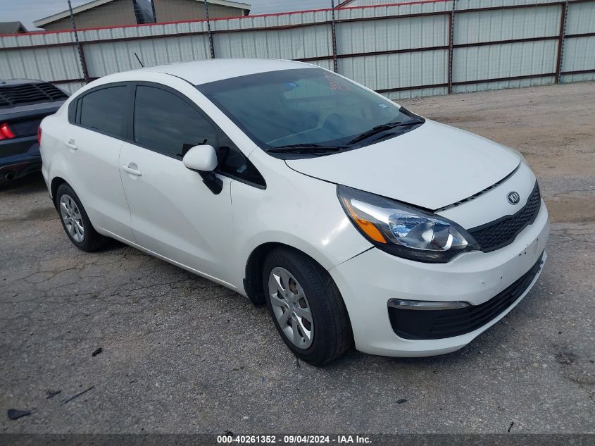 2017 Kia Rio Lx VIN: KNADM4A32H6050569 Lot: 40261352