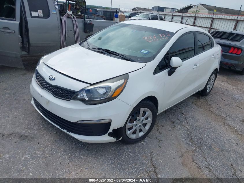 2017 Kia Rio Lx VIN: KNADM4A32H6050569 Lot: 40261352