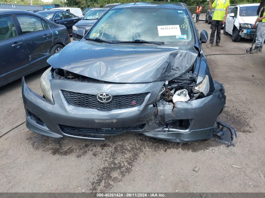 2010 Toyota Corolla S VIN: 2T1BU4EE2AC460874 Lot: 40261424