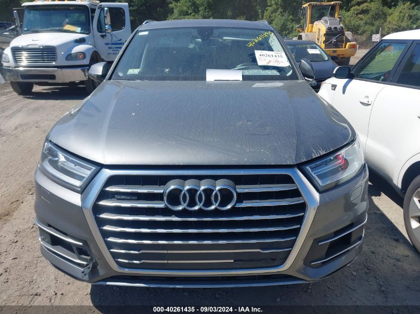 2018 Audi Q7 2.0T Premium VIN: WA1AHAF76JD008843 Lot: 40261435