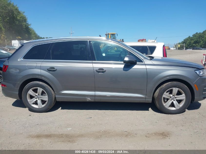 2018 Audi Q7 2.0T Premium VIN: WA1AHAF76JD008843 Lot: 40261435