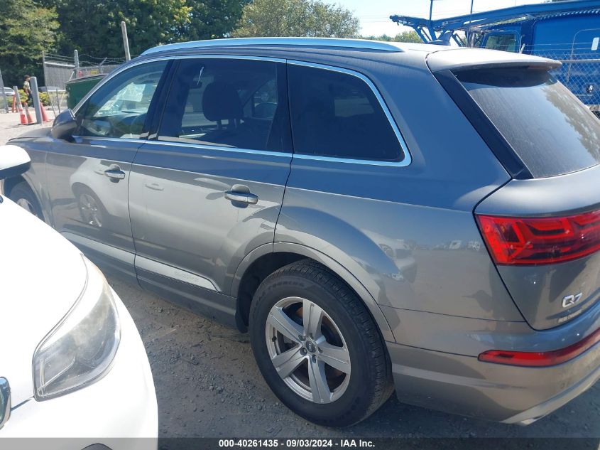 2018 Audi Q7 2.0T Premium VIN: WA1AHAF76JD008843 Lot: 40261435