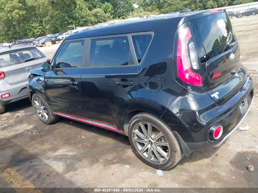 2019 Kia Soul ! VIN: KNDJX3AA6K7632505 Lot: 40261450