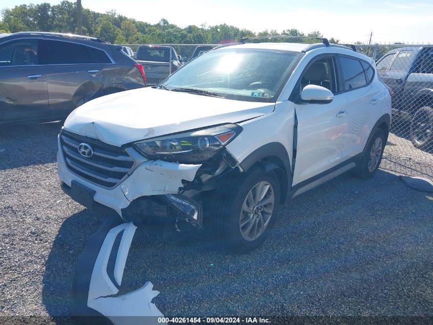 2017 Hyundai Tucson Se Plus VIN: KM8J3CA42HU527553 Lot: 40261454