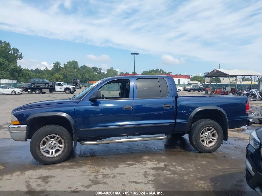 2004 Dodge Dakota Slt VIN: 1D7HG48N74S571457 Lot: 40261460