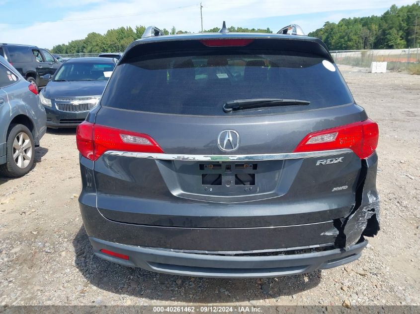 5J8TB4H55FL001734 2015 Acura Rdx