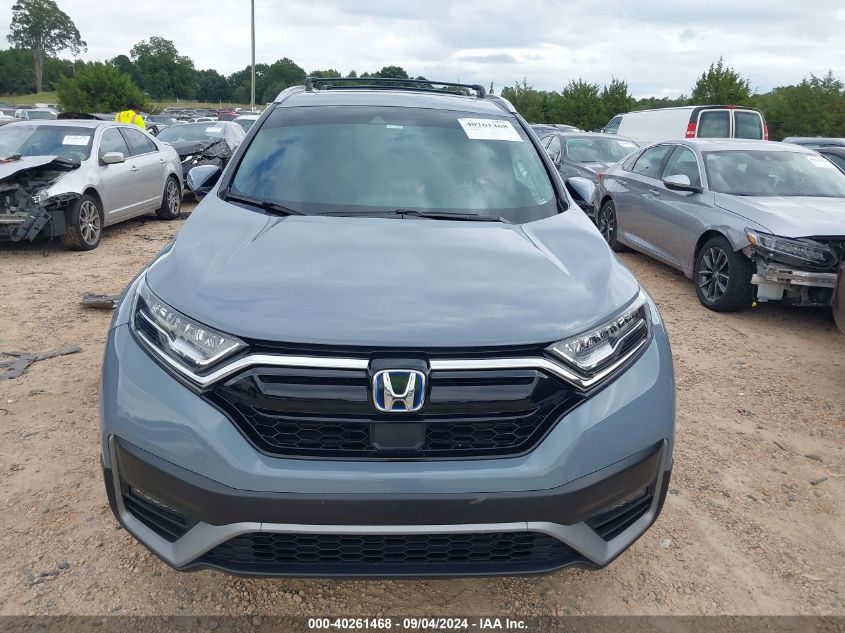 2022 Honda Cr-V Hybrid Ex-L VIN: 5J6RT6H89NL000509 Lot: 40261468