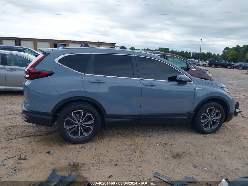 2022 Honda Cr-V Hybrid Ex-L VIN: 5J6RT6H89NL000509 Lot: 40261468