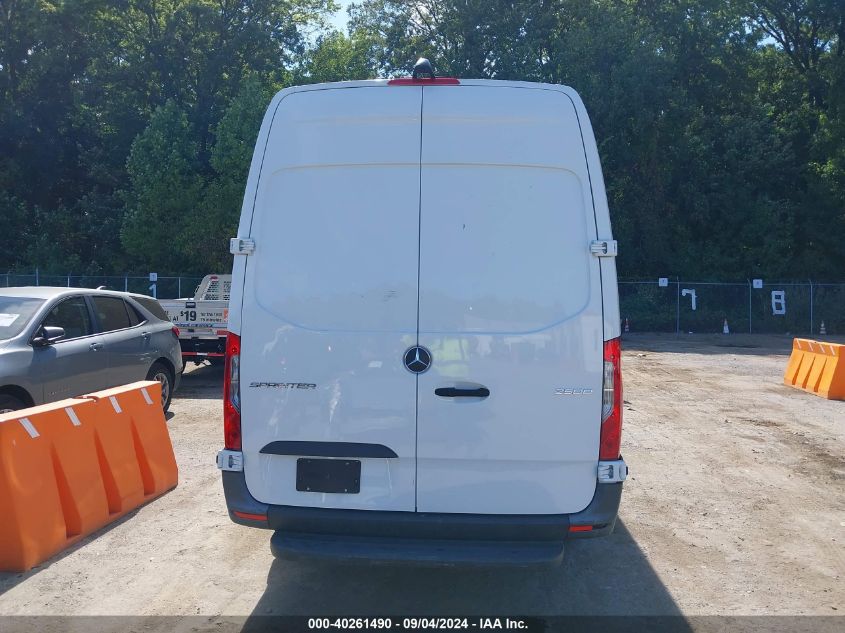 2022 Mercedes-Benz Sprinter 2500 High Roof I4 VIN: W1Y40CHY7NT104466 Lot: 40261490