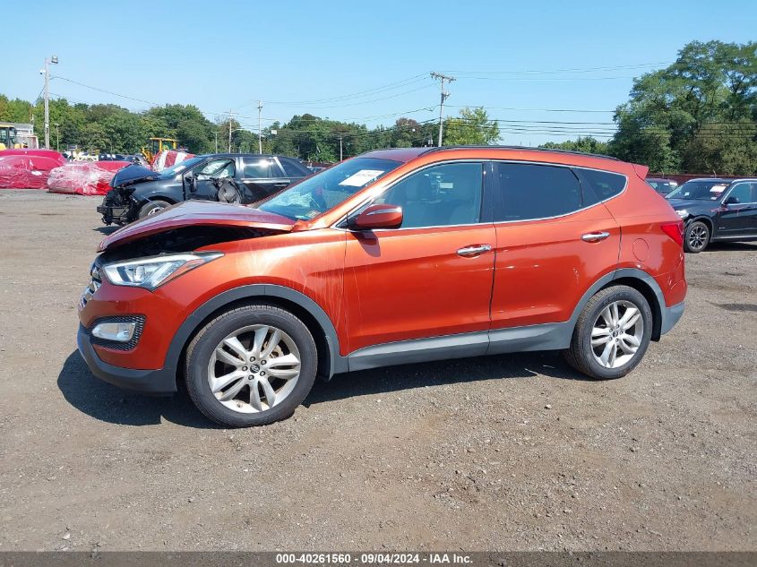 2013 Hyundai Santa Fe Sport 2.0T VIN: 5XYZUDLA5DG045457 Lot: 40261560