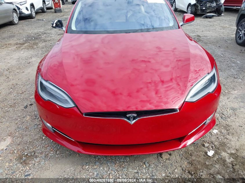 2017 Tesla Model S 100D/60D/75D/90D/P100D VIN: 5YJSA1E44HF221007 Lot: 40261590