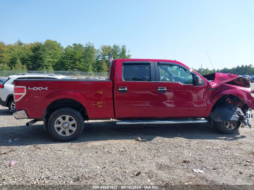 2013 Ford F150 Supercrew VIN: 1FTFW1EF5DFB25817 Lot: 40261627