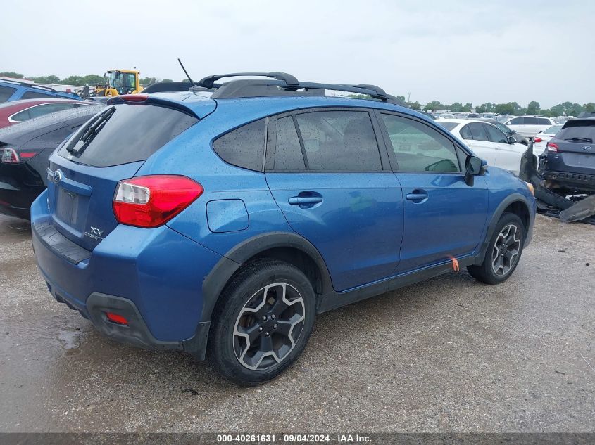 2015 Subaru Xv Crosstrek 2.0 Limited VIN: JF2GPAMC2F8302499 Lot: 40261631