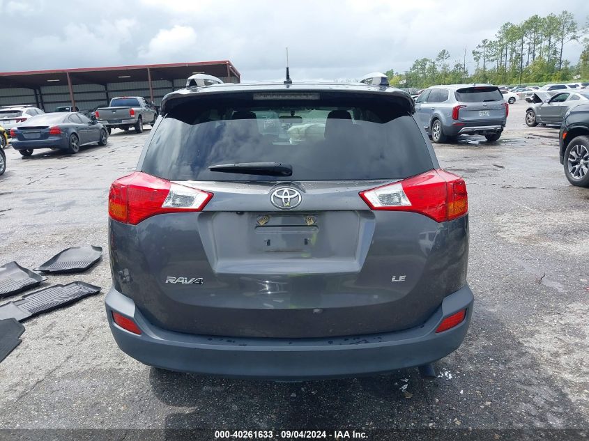 2015 Toyota Rav4 Le VIN: JTMZFREV5FJ040494 Lot: 40261633