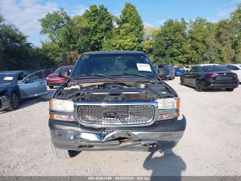 2000 GMC Sierra 1500 Sl VIN: 1GTEK14V6YE364160 Lot: 40261658