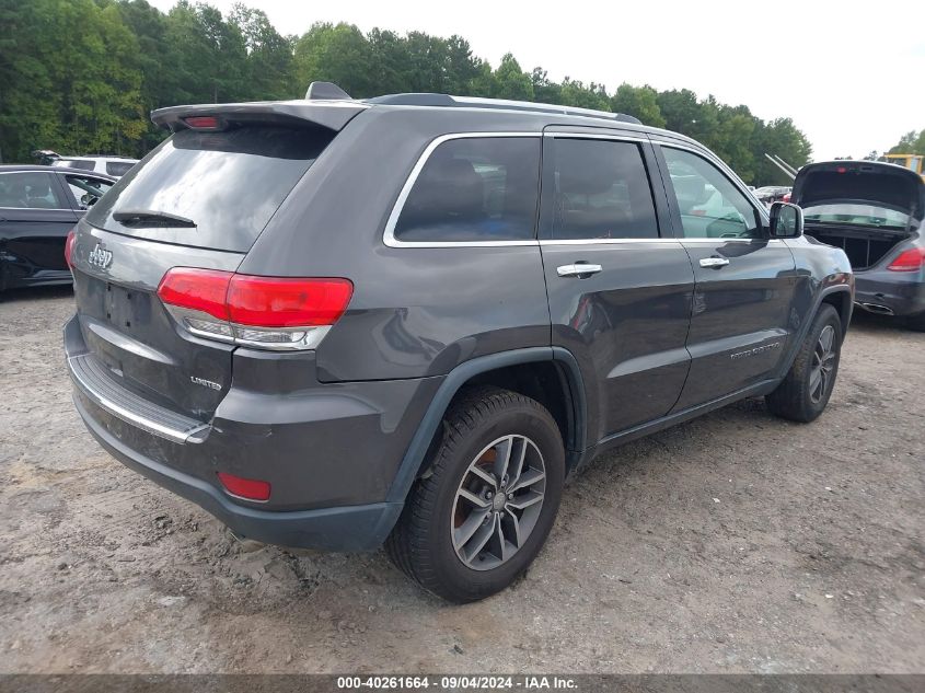 2017 Jeep Grand Cherokee Limited VIN: 1C4RJEBG4HC887852 Lot: 40261664