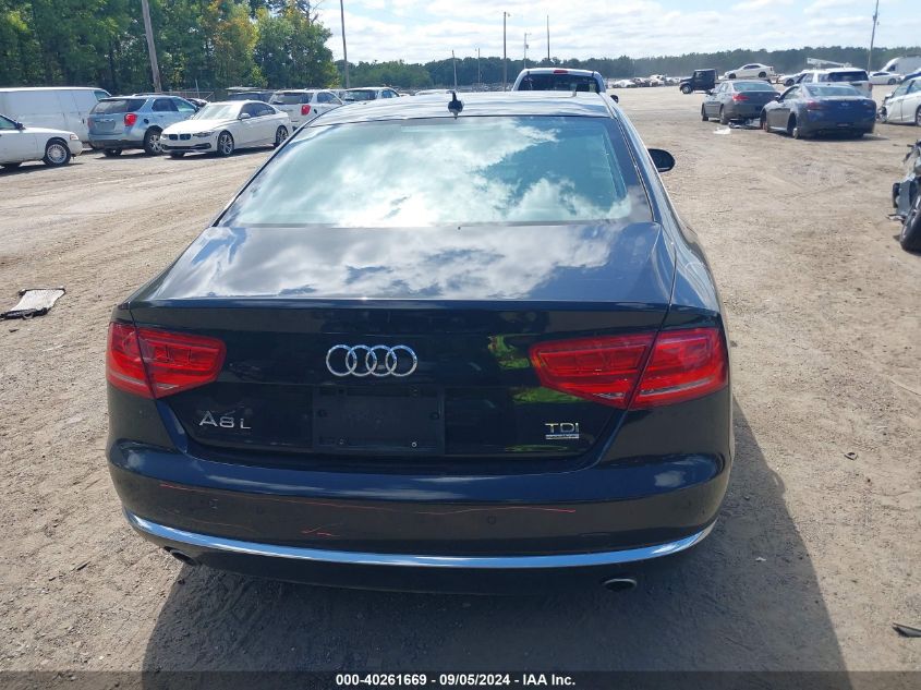 2014 Audi A8 L L Tdi Quattro VIN: WAURMAFD7EN002119 Lot: 40261669