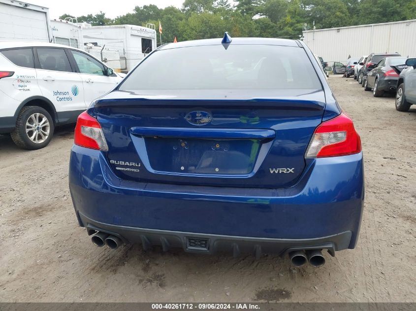 2015 Subaru Wrx Limited VIN: JF1VA1J62F9809313 Lot: 40261712