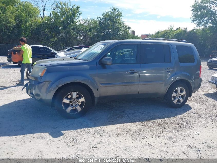 2010 Honda Pilot Ex-L VIN: 5FNYF4H54AB024846 Lot: 40261716