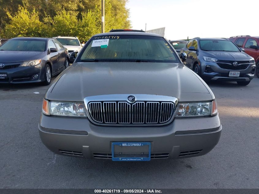 2001 Mercury Grand Marquis Ls VIN: 2MEFM75W41X699462 Lot: 40261719