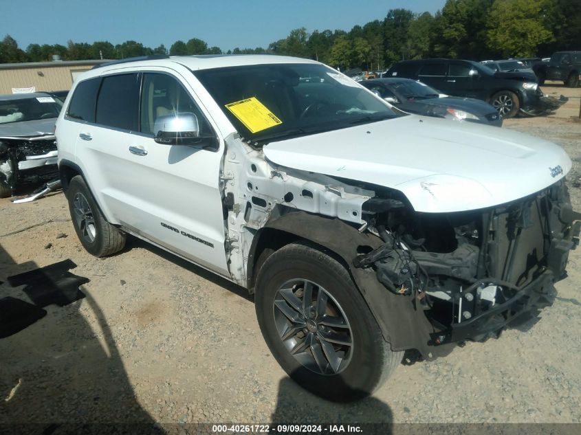 2017 Jeep Grand Cherokee Limited 4X2 VIN: 1C4RJEBG9HC888317 Lot: 40261722