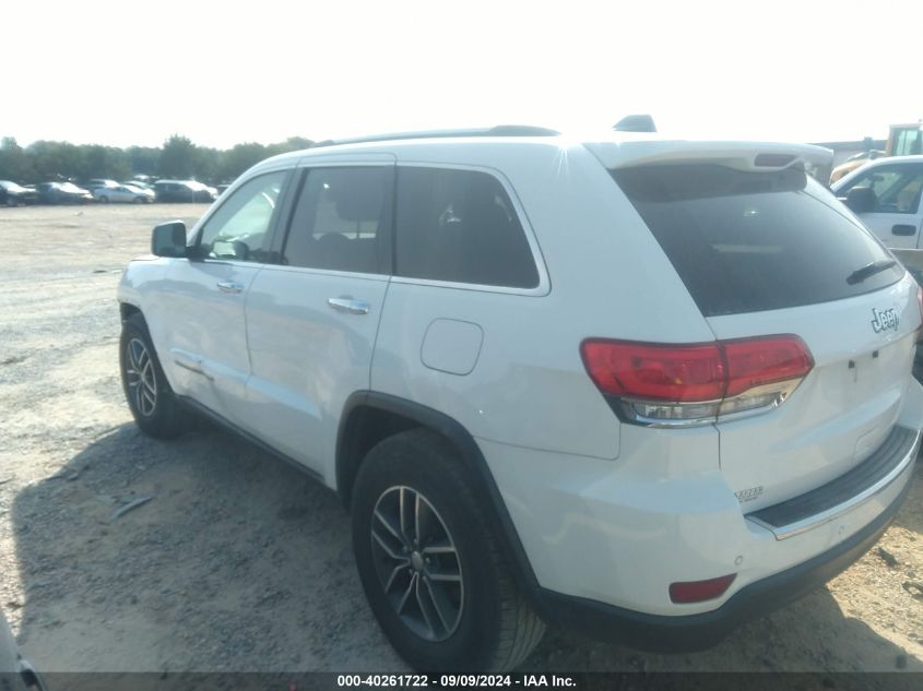 2017 Jeep Grand Cherokee Limited 4X2 VIN: 1C4RJEBG9HC888317 Lot: 40261722