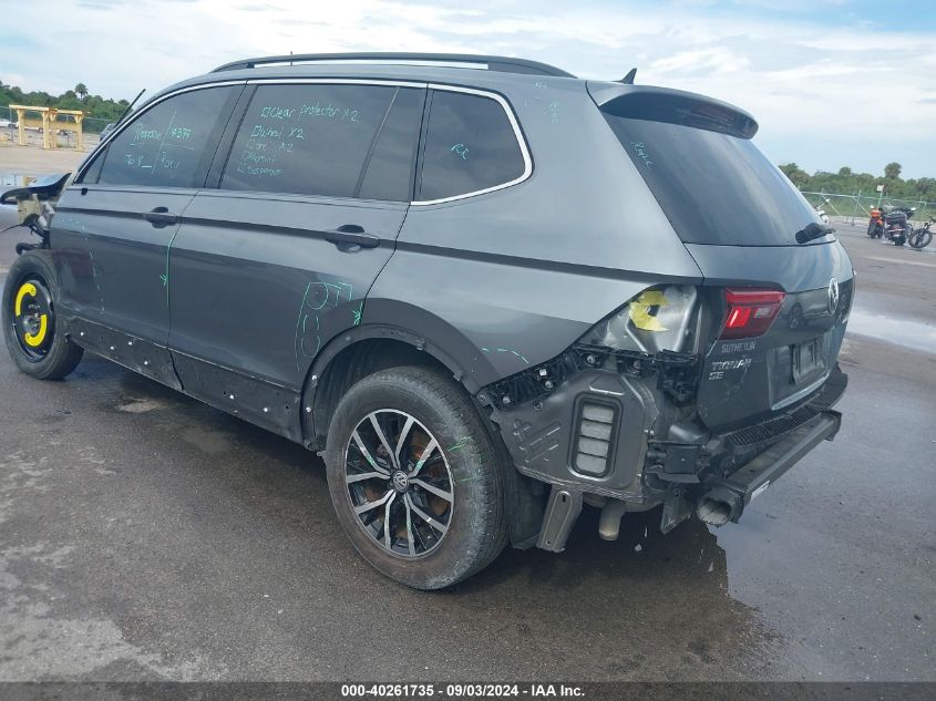 2021 Volkswagen Tiguan 2.0T Se/2.0T Se R-Line Black/2.0T Sel VIN: 3VV3B7AX3MM044283 Lot: 40261735