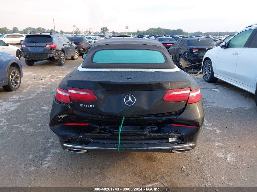 2018 Mercedes-Benz E 400 VIN: WDD1K6FBXJF028368 Lot: 40261743