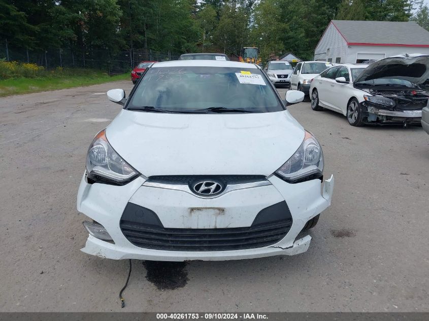 2017 Hyundai Veloster VIN: KMHTC6AD4HU310662 Lot: 40261753