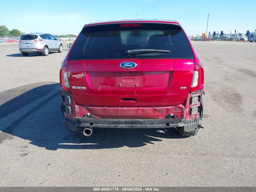 2014 Ford Edge Sel VIN: 2FMDK3JCXEBB38054 Lot: 40261776