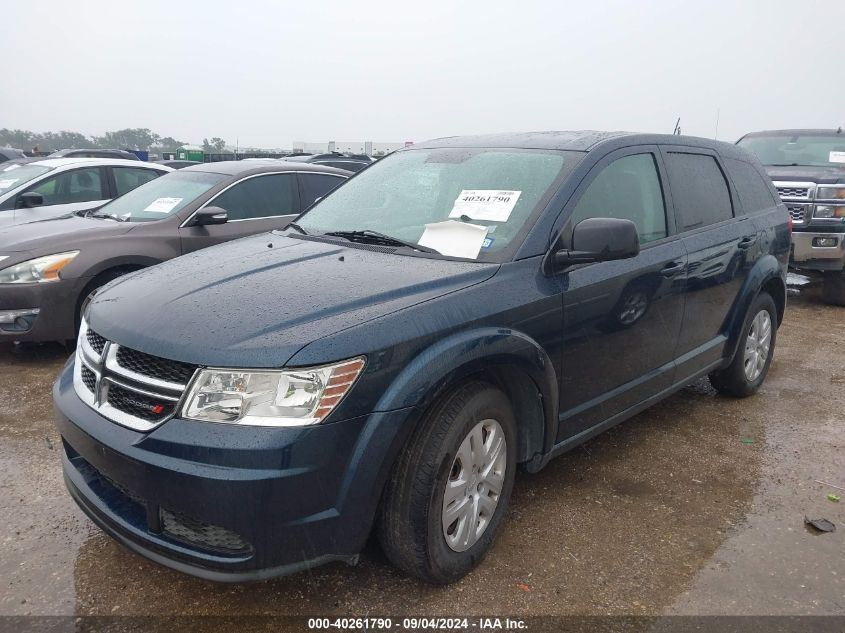 2015 Dodge Journey Se VIN: 3C4PDCABXFT654651 Lot: 40261790