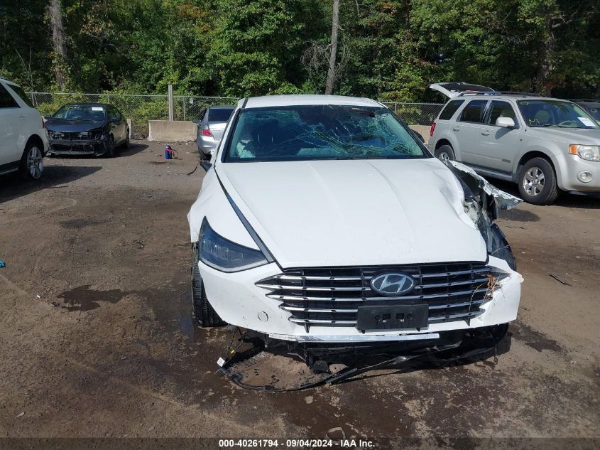 2021 Hyundai Sonata Blue VIN: KMHL24JJ4MA030345 Lot: 40261794